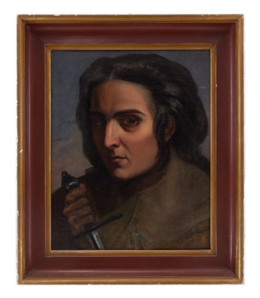 giuseppe patania: Ritratto di Pietro Benvenuti (Opera non firmata)